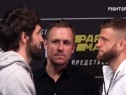 Face to face pred UFC on ESPN+ 21 v Moskve