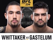 OFICIÁLNE: Robert Whittaker vs. Kelvin Gastelum na UFC 234